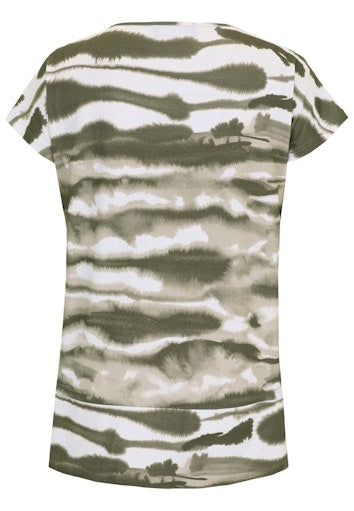 T-shirts korte mouw groen Doris Streich