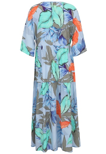 Jurken lange mouw multicolor Doris Streich