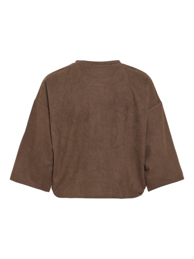 Blouses lange mouw bruin VILA