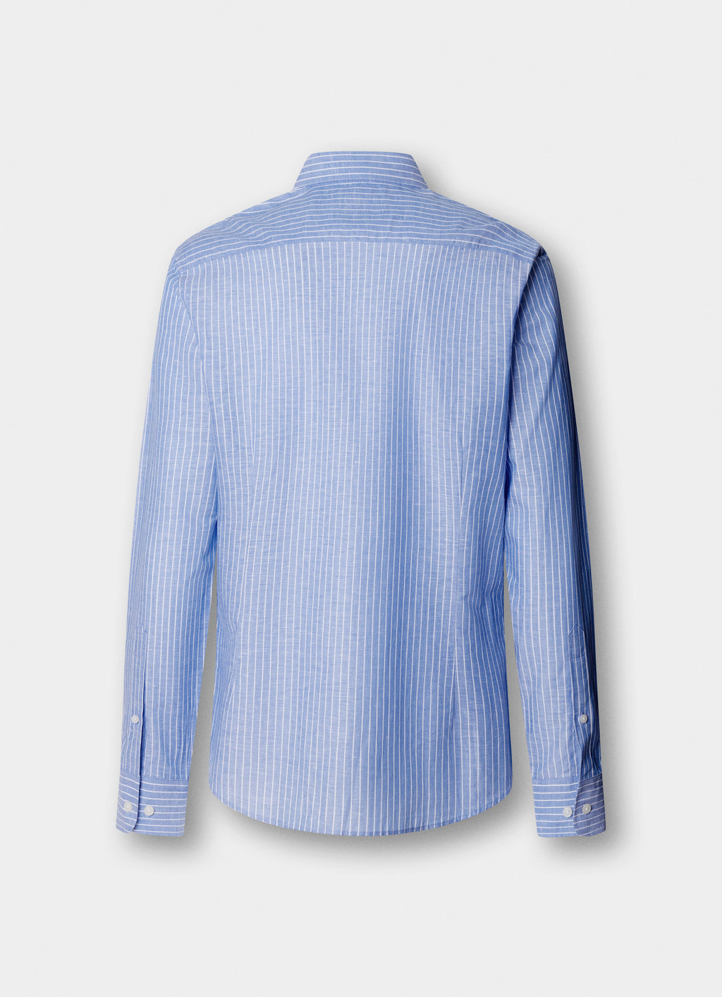 Hemden lange mouw blauw Hackett London