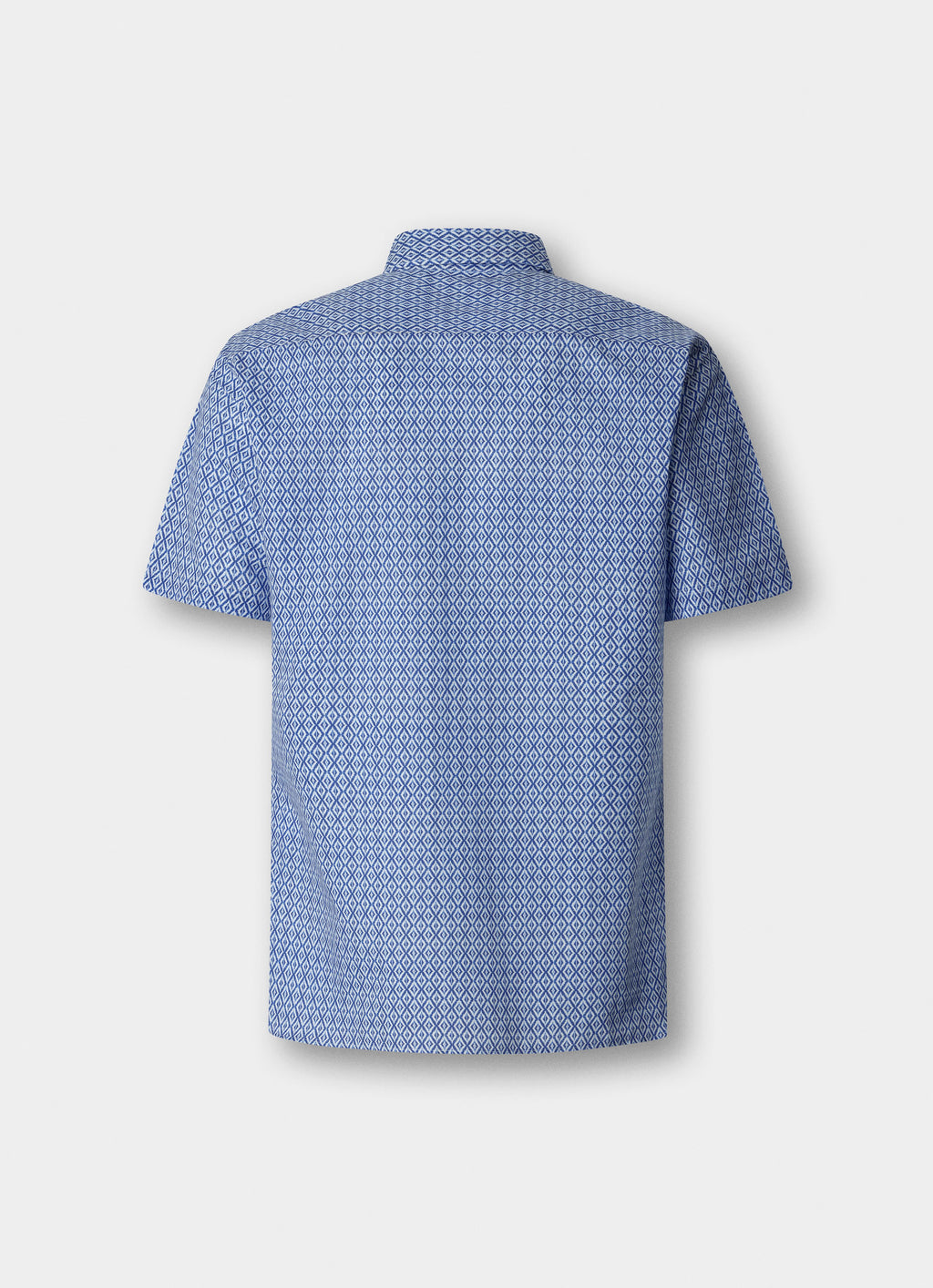 Hemden korte mouw blauw Hackett London
