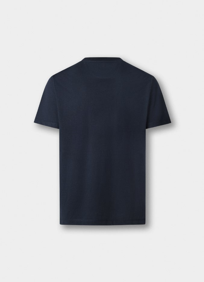T-shirts korte mouw navy Hackett London