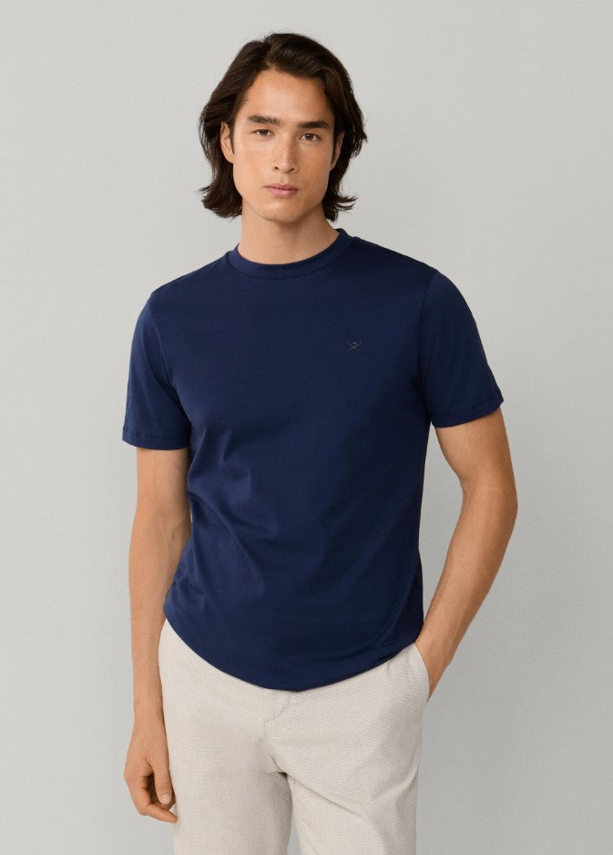 T-shirts korte mouw navy Hackett London