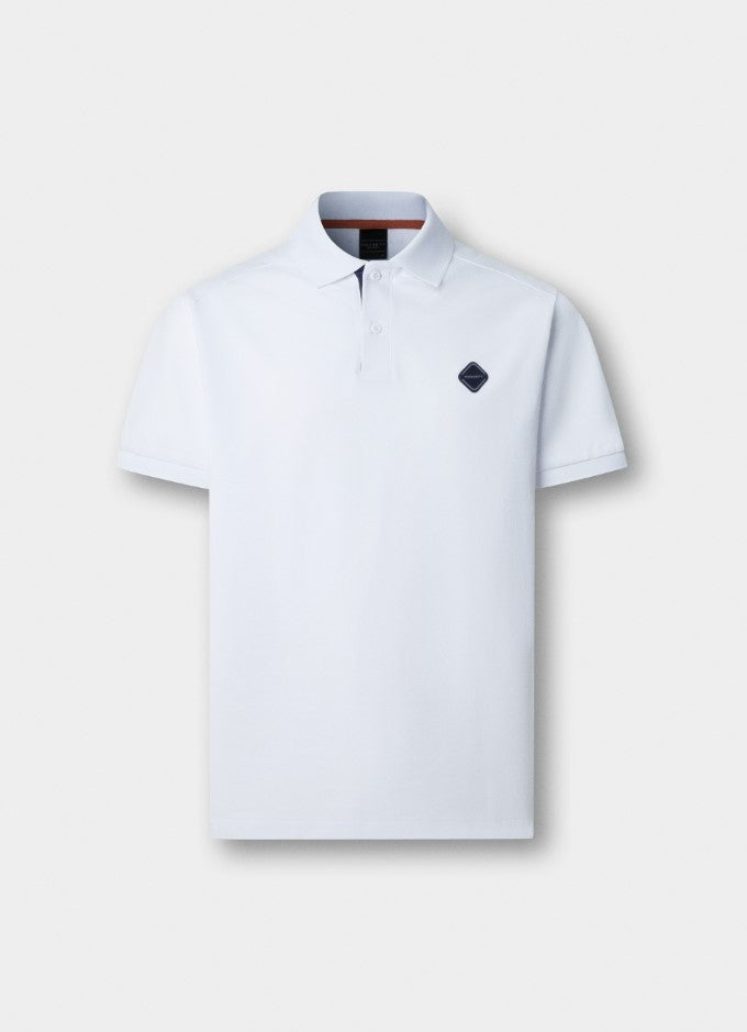 Polo's korte mouw wit Hackett London