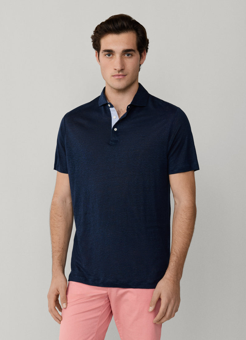 Polo's korte mouw navy Hackett London