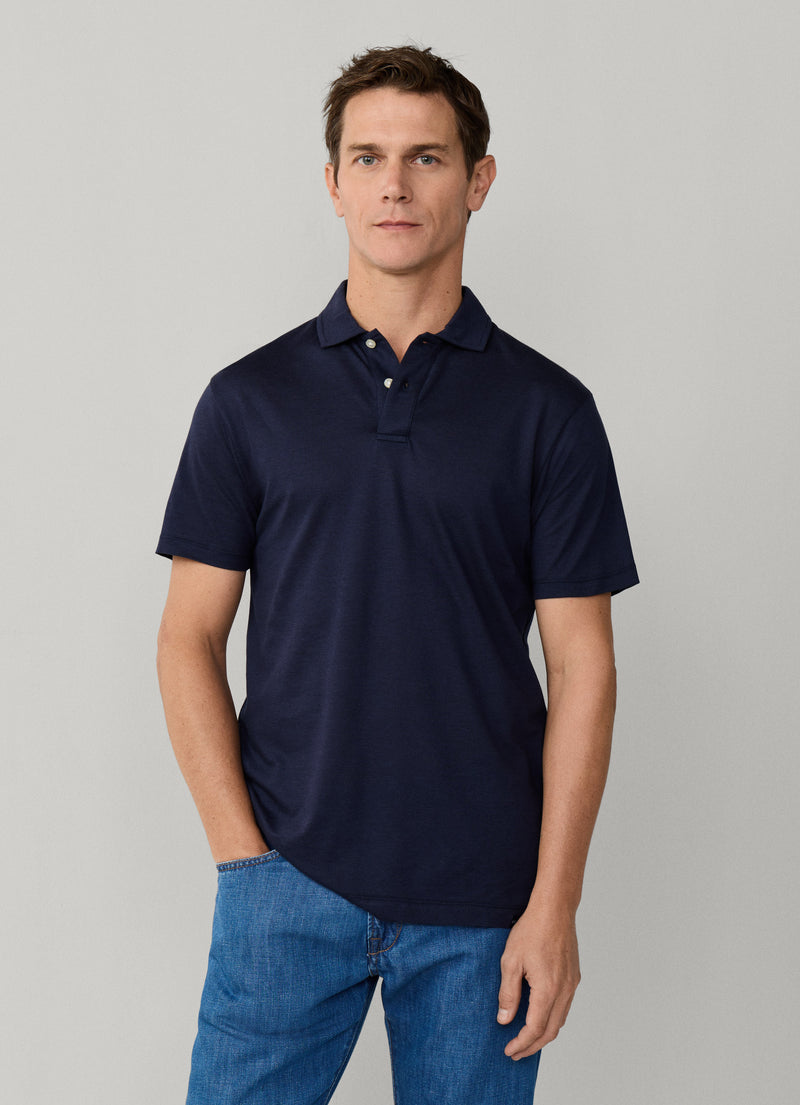 Polo's korte mouw navy Hackett London