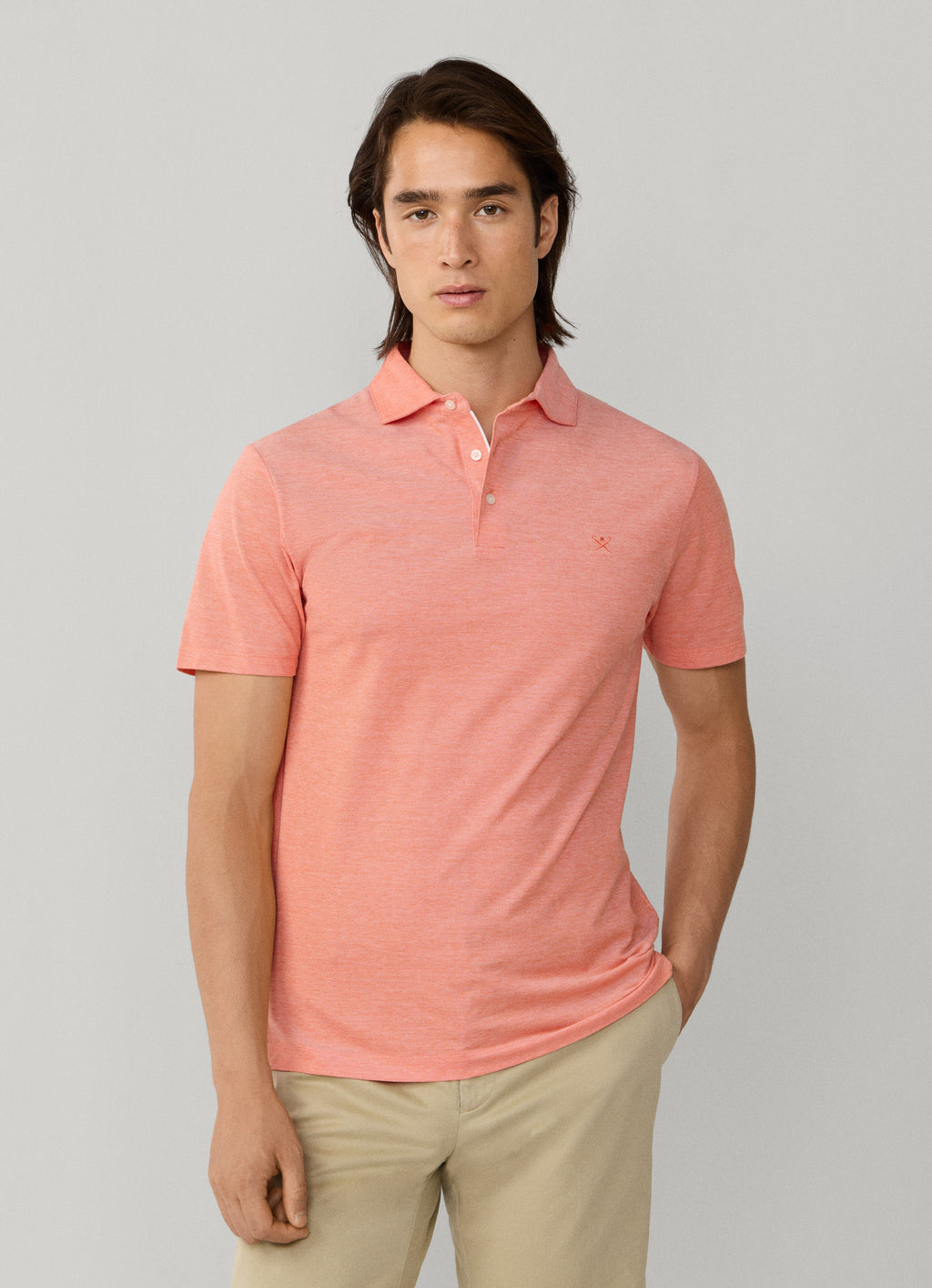 Polo's korte mouw oranje Hackett London