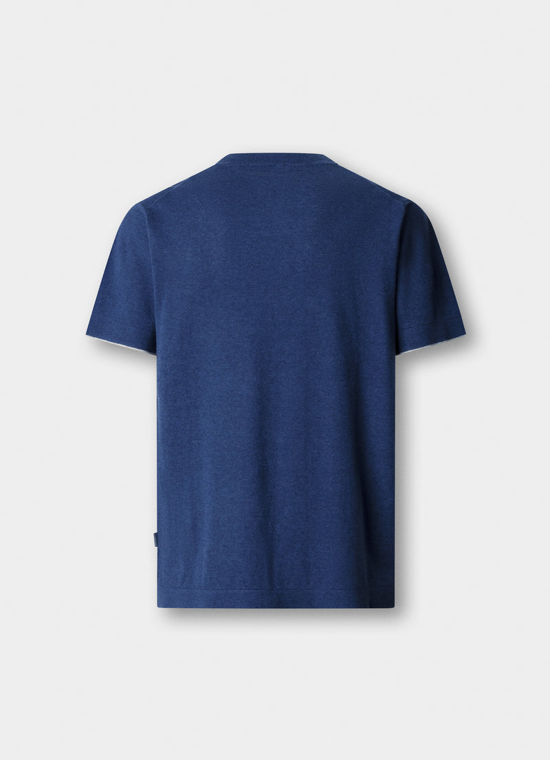 T-shirts korte mouw navy Hackett London