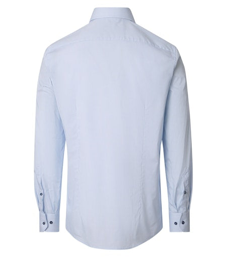 Hemden lange mouw blauw VENTI