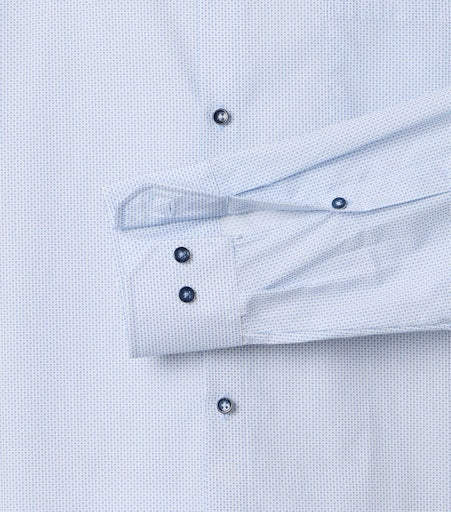 Hemden lange mouw blauw VENTI