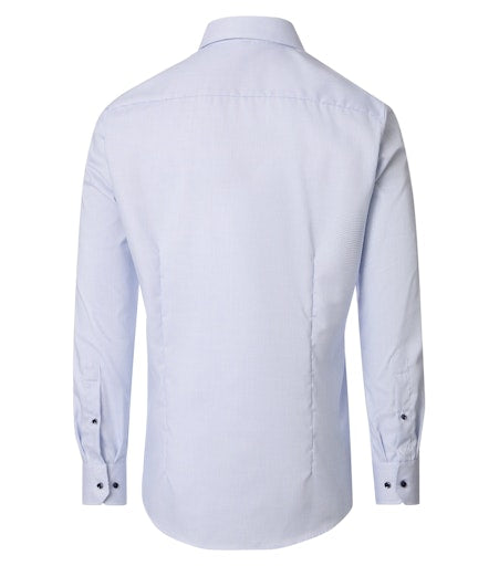 Hemden lange mouw blauw VENTI