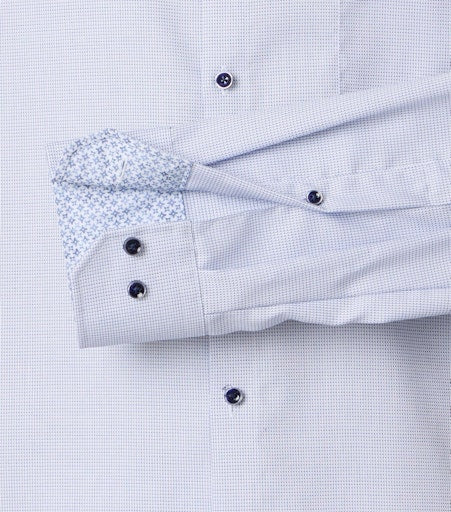 Hemden lange mouw blauw VENTI