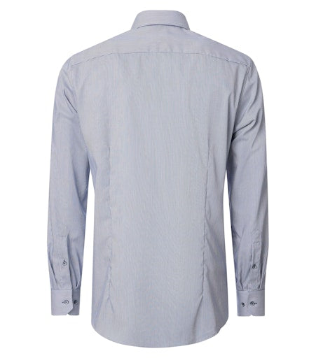Hemden extra lange mouw blauw VENTI
