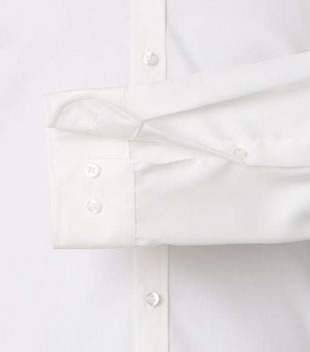 Hemden extra lange mouw wit VENTI