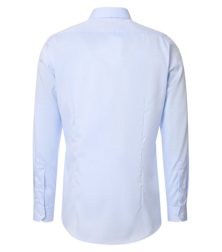 Hemden extra lange mouw blauw VENTI