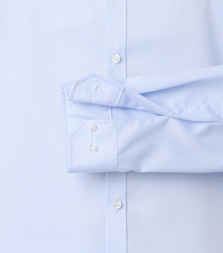 Hemden extra lange mouw blauw VENTI