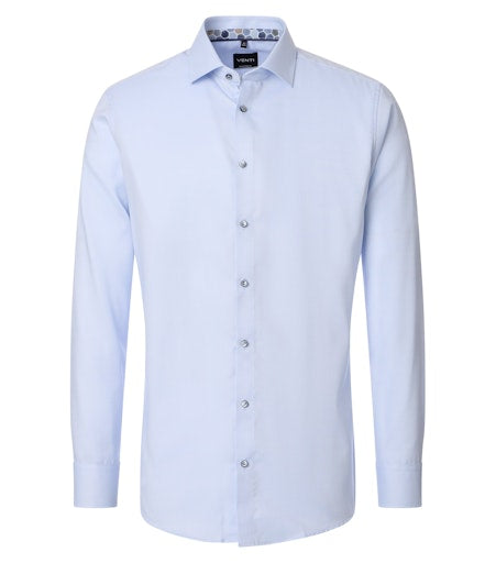 Hemden lange mouw blauw VENTI