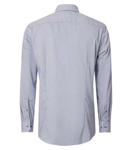 Hemden lange mouw blauw VENTI