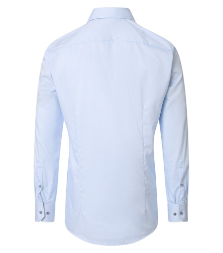 Hemden lange mouw blauw VENTI