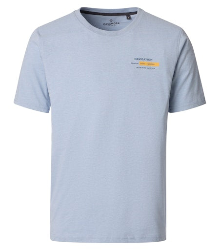 T-shirts korte mouw blauw Casa Moda