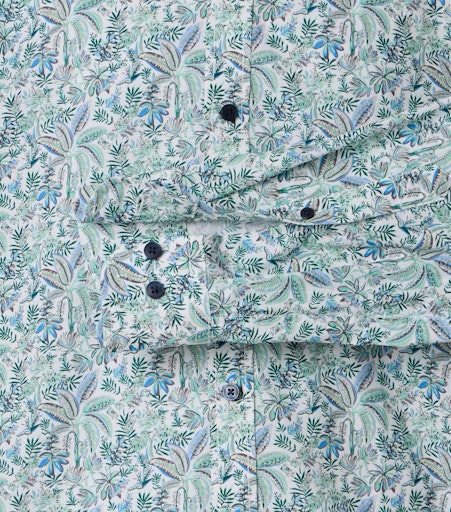 Hemden lange mouw groen Casa Moda