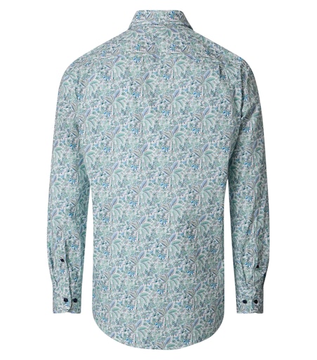Hemden lange mouw groen Casa Moda