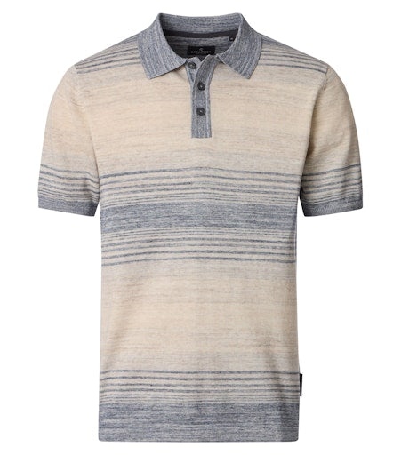 Polo's korte mouw beige Casa Moda