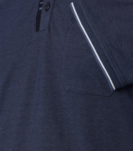 Polo's korte mouw blauw Casa Moda