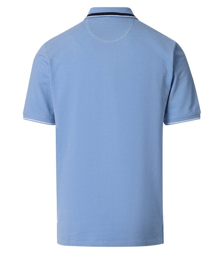 Polo's korte mouw blauw Casa Moda