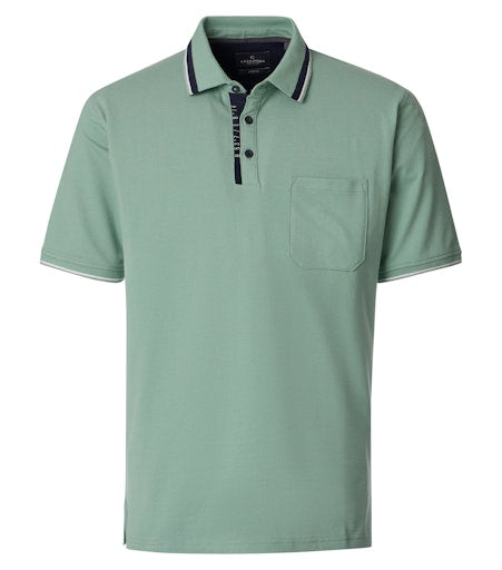 Polo's korte mouw groen Casa Moda