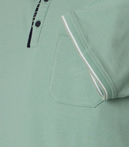 Polo's korte mouw groen Casa Moda