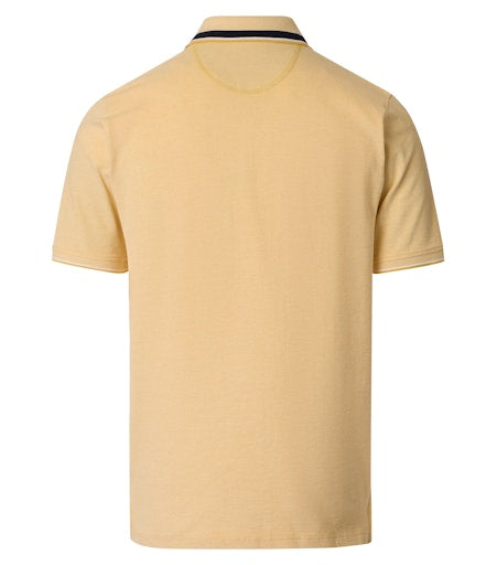 Polo's korte mouw geel Casa Moda