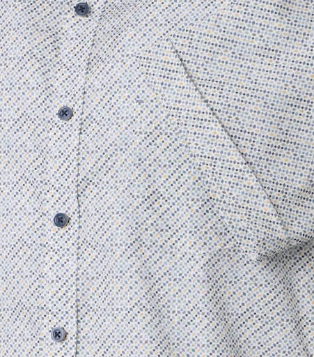 Hemden korte mouw grijs Casa Moda