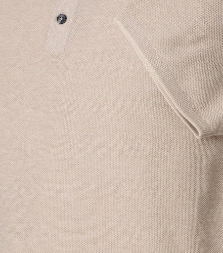 Polo's korte mouw beige Casa Moda