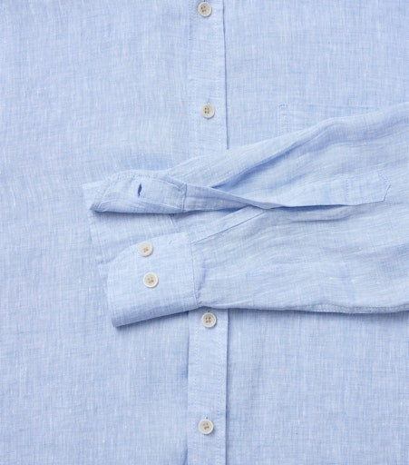 Hemden korte mouw blauw Casa Moda