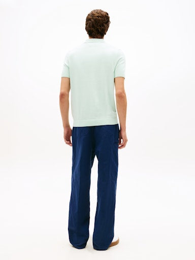 Polo's korte mouw groen Tommy Hilfiger