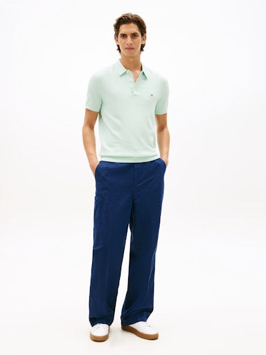 Polo's korte mouw groen Tommy Hilfiger