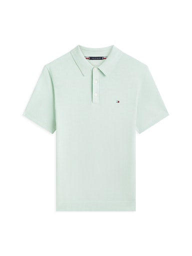Polo's korte mouw groen Tommy Hilfiger