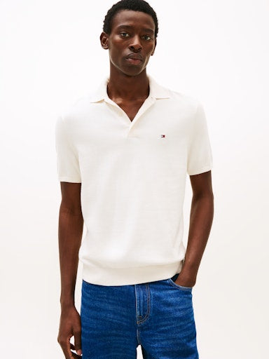 Polo's korte mouw beige Tommy Hilfiger