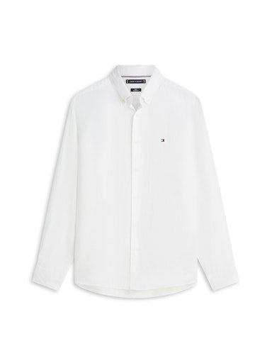 Hemden lange mouw wit Tommy Hilfiger