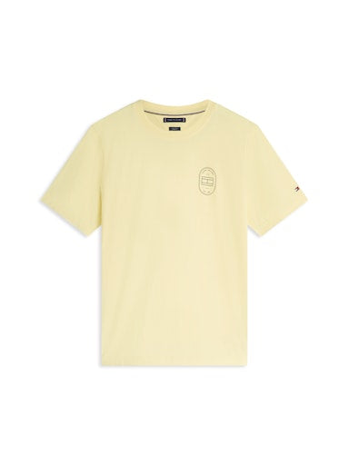 T-shirts korte mouw geel Tommy Hilfiger