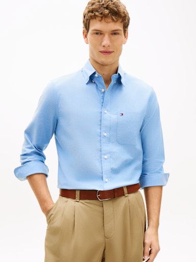 Hemden lange mouw multicolor Tommy Hilfiger
