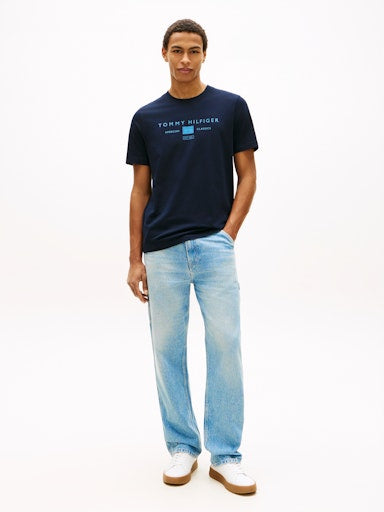 T-shirts korte mouw navy Tommy Hilfiger
