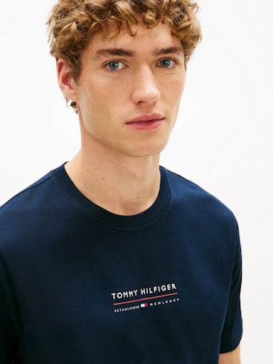 T-shirts korte mouw navy Tommy Hilfiger