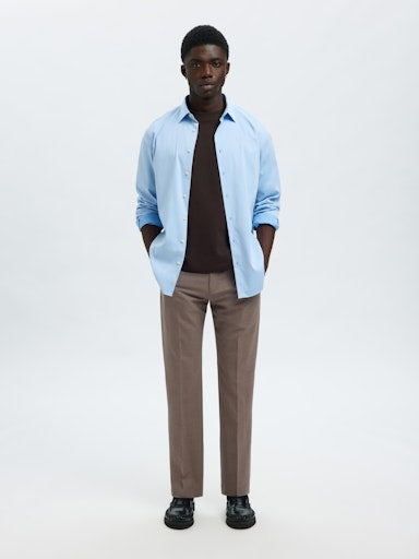 Broeken bruin Selected HOMME