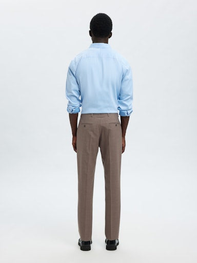 Broeken bruin Selected HOMME
