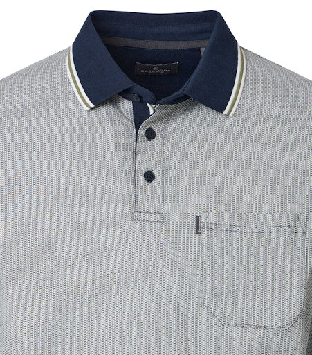 Polo's korte mouw groen Casa Moda