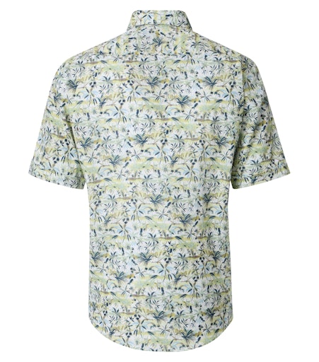 Hemden korte mouw groen Casa Moda