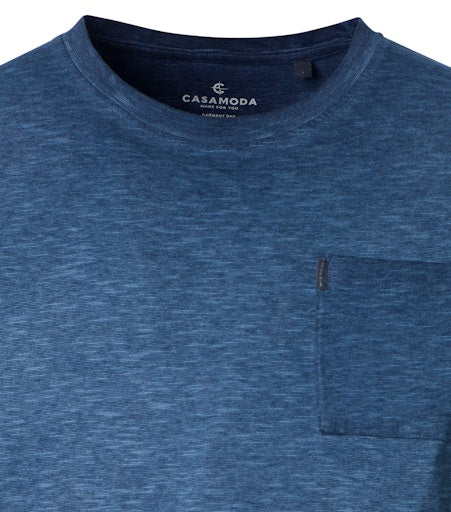 T-shirts korte mouw blauw Casa Moda
