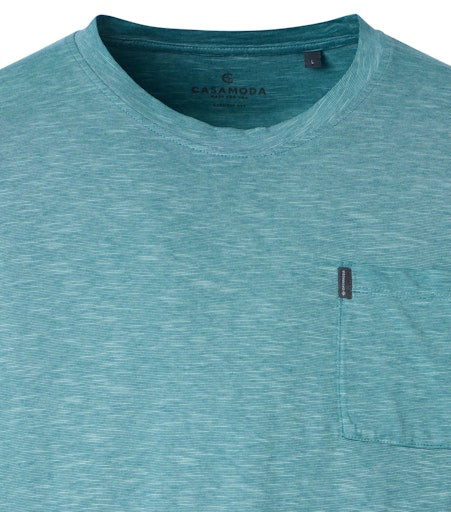 T-shirts korte mouw blauw Casa Moda